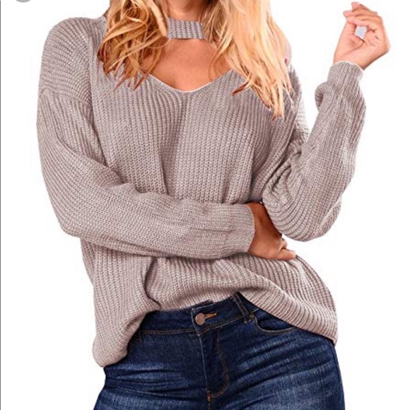 Design Lab Lord & Taylor Sweaters - Chunky choker neck sweater